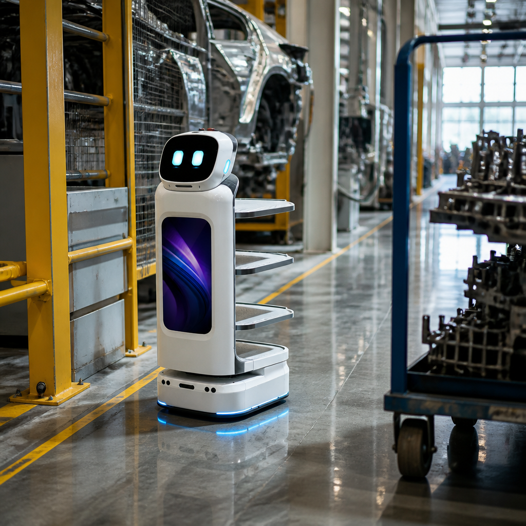Factory aisles — AOMAN D1